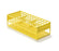 Market Lab - Heavy-Duty Test Tube Rack 60 Place 17 mm Tube Size Yellow 2-3/4 X 3-7/8 X 9-2/5 Inch - 1882-YL