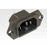 DJO - Hydrocollator AC Inlet 15 A at 125VAC, 1/4 Inch Tabs - 20908