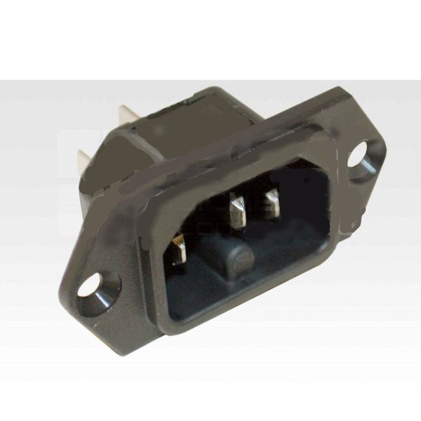 Chattanooga Hydrocollator AC Inlet 15 A at 125VAC, 1/4 Inch Tabs - 20908