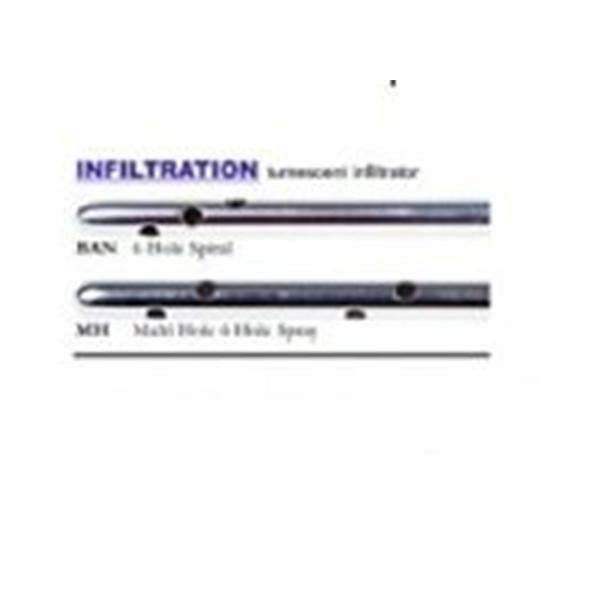 Summit Medical Cannula Mercedes Liposuction 4Mmx20Cm Blue Aluminum Ea - 3-H-BA-MC-4X20
