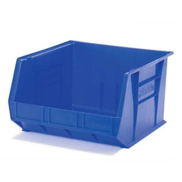 Marketlab Bin Organizer 16-1/2X18X11" Blue Heavy Duty Polymer With Label Slot Ea - 6008-BL