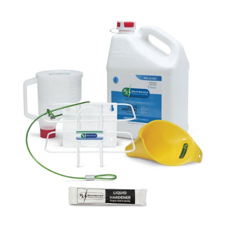 Rx Destroyer Starter Kits - Drug Disposal Starter Kit 2 lbs. Carton Weight - RX1.0PROLIQWK