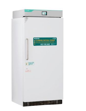 Norlake White Diamond Series - Flammable Storage Freezer Laboratory Use 30 cu.ft. 1 Solid Swing Door Manual Defrost - Horizon Scientific - FF301WWW/0MTS