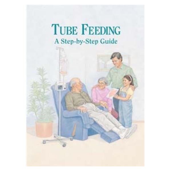 Krames Communications Booklet Educational Tube Feeding Step By Step Guide Each - 11165