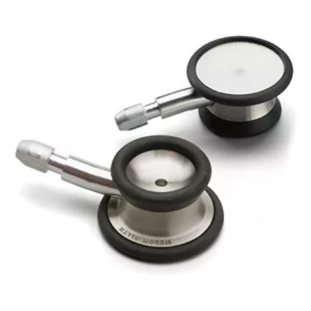 Welch Allyn - Double Head Chestpiece Assembly Child Size / Black For use with Binaral Stethoscope - 5079-214