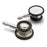 Welch Allyn - Double Head Chestpiece Assembly Child Size / Black For use with Binaral Stethoscope - 5079-214
