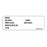 pdc - Pre-Printed Label Advisory Label White Drug_Dilunet_Prep Date_Prep Check By_Lot# Conc: Exp Date_ Black Medication Instruction 1 X 2-15/16 Inch - MV06SW4395