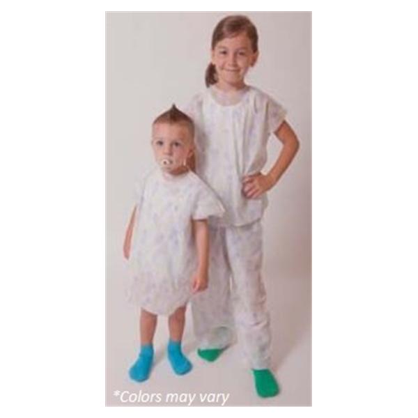 Techstyles Gown Patient Large Blue Sms 100/Ca - 45790-508