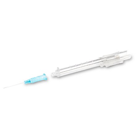 ClearSafe Comfort BC - Peripheral IV Catheter 20 Gauge 1 Inch Sliding Safety Needle - MS-862202