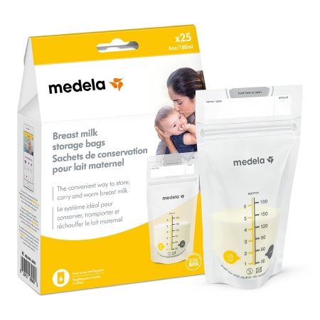 Pump & Save - Breast Milk Storage Bag 180 mL Plastic - Medela - 101010435