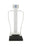 Health O Meter - Floor Scale with Handrail Digital Display 454 kg Capacity White Battery Operated - 3105KG-AM-BT