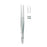 Miltex-Integra Forcep Dressing 4" 0.5Mm Wide Tip Serrated Tips Full Curve Stainless Steel Ea - 18-783