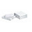 Encompass Group Sheet Flat 66X104" Muslin 55% Cotton/45% Polyester White 12/Pk - 49624-104