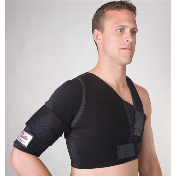 DJO Stabilizer Immobilizer Sully Adult Shoulder Nyl/Spndx/Poly/Pu Blk Size Medium Ea - 11-0525-3