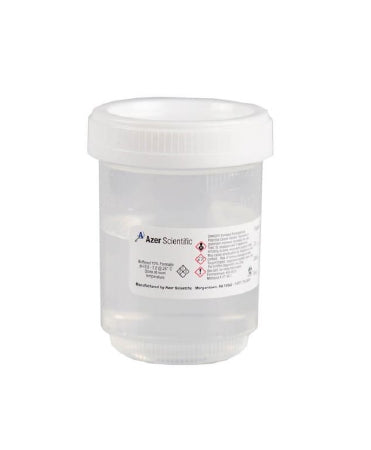 Formalock - Prefilled Formalin Container 60 mL Fill in 120 mL (4 oz.) Screw Cap Warning Label NonSterile - Azer Scientific - PFNBF-120