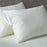 AllerEase Platinum - Pillow Protector Queen White / Gray Trim Reusable - 57440800