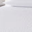 Cumulus - Coverlet 93 W X 110 L Inch Cotton 65% / Polyester 35% White Ripple - 30618700