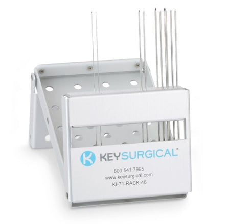 Key Surgical - Sterilization Rack 3/4 X 4-1/8 X 6-1/4 Inch, For Steam Sterilization, Anodized Aluminum - KI-71-RACK
