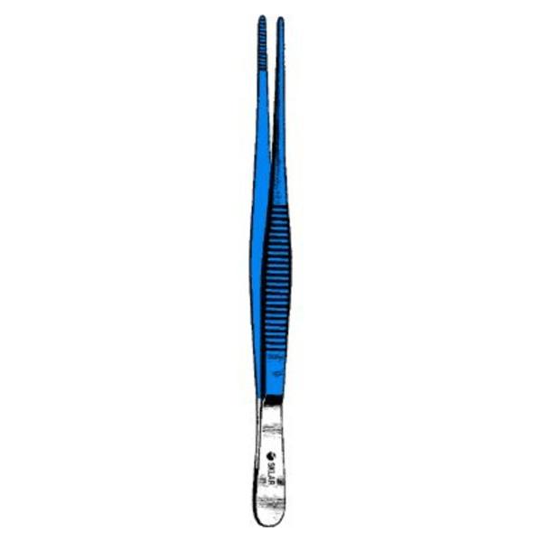 Sklar Instruments Forcep Dressing Sklar Blue 10" Stainless Steel/Coated Ea - 91-5422
