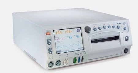 Corometrics 250cx Series - Fetal Monitor Single Ultrasound Mode: 4 kHz Dual Ultrasound Mode: 2 kHz - Monet Medical - GECR259CX