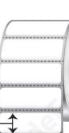 Fisher Scientific - Blank Label Thermal White Paper 1 X 3 Inch - NC0526542