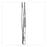 Sklar Instruments Forcep Dressing Sklarlite 4-1/2" Serrated Stainless Steel Ea - 23-2824