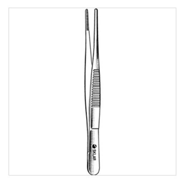 Sklar Instruments Forcep Dressing Sklarlite 4-1/2" Serrated Stainless Steel Ea - 23-2824