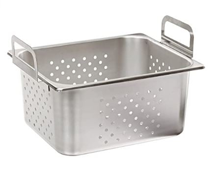 Bransonic - Ultrasonic Cleaner Tray Perforated Stainless Steel 15.2 X 24.1 X 29.2 cm - 22066282