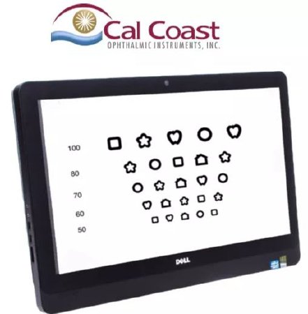 Cal Coast - Eye Chart 20 Foot Acuity Test - 2020VISACUKIT