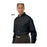 Fashion Seal Shirt Scrub Polyester / Cotton Twill Fineline Mens Black Lg Nrvrsbl Pckt Ea - 64644