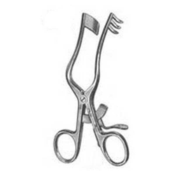 Miltex-Integra Retractor Perkins 5-1/4" 3 Teeth Serrated Ea - 19-669