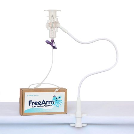 FreeArm Muscle - Feeding Tube / Infusion Bag Holder White - Staley House - FAM001001W