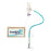 FreeArm Muscle - Feeding Tube / Infusion Bag Holder Blue - Staley House - FAM001001B