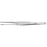Aesculap - Tissue Forceps Stille-Baraya 7-7/8 Inch Length Surgical Grade Stainless Steel NonSterile NonLocking Thumb Handle Straight 3 X 4 Teeth - BD726R