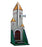 Goodtime - Padiatric Scales Castle Digital Display 440 lbs. Gold, Gray, Green Battery Operated - 6-6