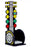 Goodtime - Pediatric Scale Drag Race 400 lbs. Black, Green, Red, Yellow Battery Operated - 6-4