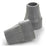 Invacare Tips Crutch Rubber 1.75" Gray Size Large 1/Pr - 6134