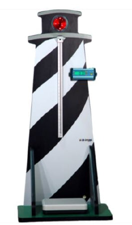 Goodtime - Pediatric Scale Lighthouse Digital Display 440 lbs. Black, White Battery Operated - 6-7