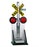 Goodtime - Pediatric Scale Railroad Digital Display 440 lbs. Silver, Yellow Battery Operated - 6-8