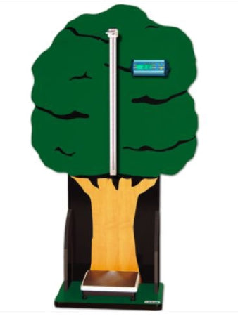 Goodtime - Pediatric Scale Tree Digital Display 440 lbs. Green, Yellow Battery Operated - Goodtime Medical - 6-2