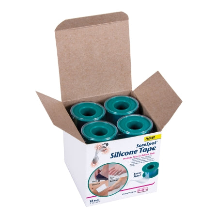 PediFix SoreSpot - Medical Tape Silicone 1 Inch X 1-1/2 Yard White NonSterile - Pedifix - 3095-115-12