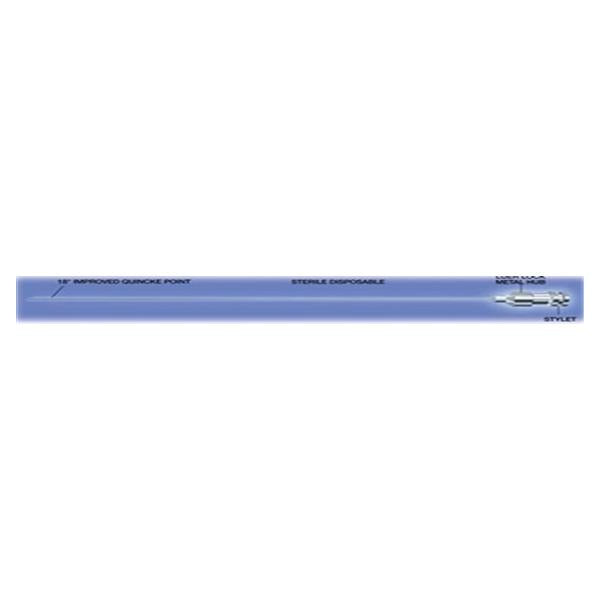 Hakko Needle 20Gx3.5 Peripheral Nerve Block Qnck Ll No Calibrations Cnvntnl Each - 3-1149-20