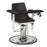 Market Lab - Hydraulic Blood Draw Chair Padded Arms Black - 15973-BK