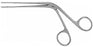 Aesculap - Nasal Dressing Forceps Tilley 5-1/8 Inch Length OR Grade Stainless Steel NonSterile NonLocking Finger Ring Handle Straight Serrated Tip - OF408R