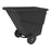 R & B Wire Products - Tilt Truck 12 Inch Front Wheels / 4 Inch Rear Swivel Casters 750 lb. Capacity Steel Tubular Handle Poly / Steel - TILT-SML/BLK