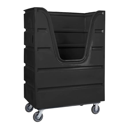 R & B Wire Products - Bulk Transport Truck 2000 lb. Capacity Poly / Steel 6 Inch Casters - 847BLK