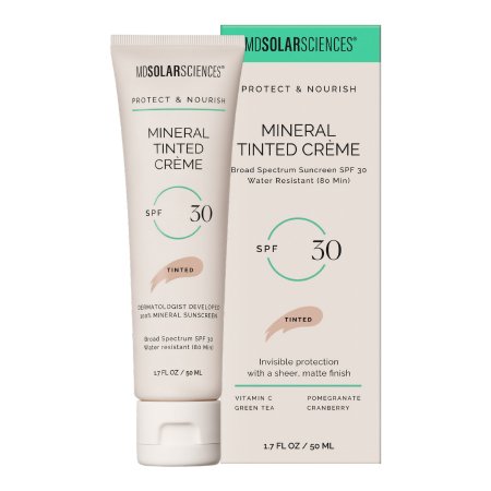 MDSolarSciences Mineral Tinted Crème - Sunscreen SPF 30 Cream 1.7 oz. Tube - 137003