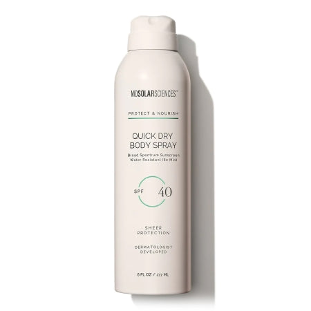 MDSolarSciences Quick Dry Body Spray - Sunscreen SPF 40 Liquid 6 oz. Pump Bottle - Mdsolarsciences - 163001