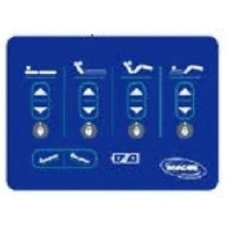 Invacare - Electric Bed Panel Control Pad For CS7 Electric Bed - 1158440
