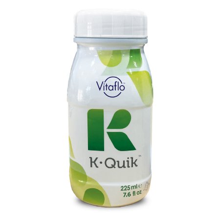 K·Quik - Ketogenic / MCT Oral Supplement / Tube Feeding Formula Unflavored 7.6 oz. Bottle Ready to Use - Vitaflo Usa - 25757